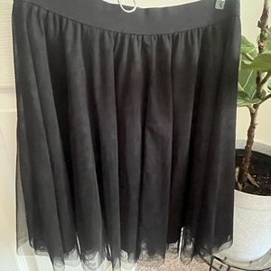 Black Tulle skirt